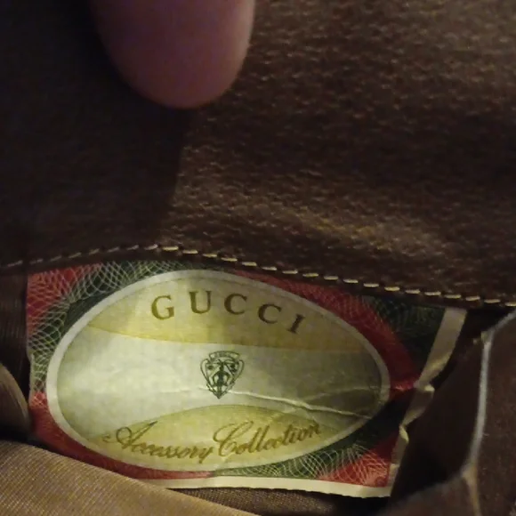 Gucci Vintage Very Rare 1980's Accessory Collection  Brown Unisex Wallet (EUC) - Picture 6 of 12